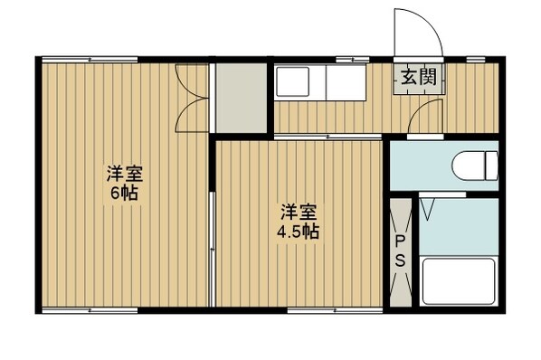 メゾン兼平の物件間取画像